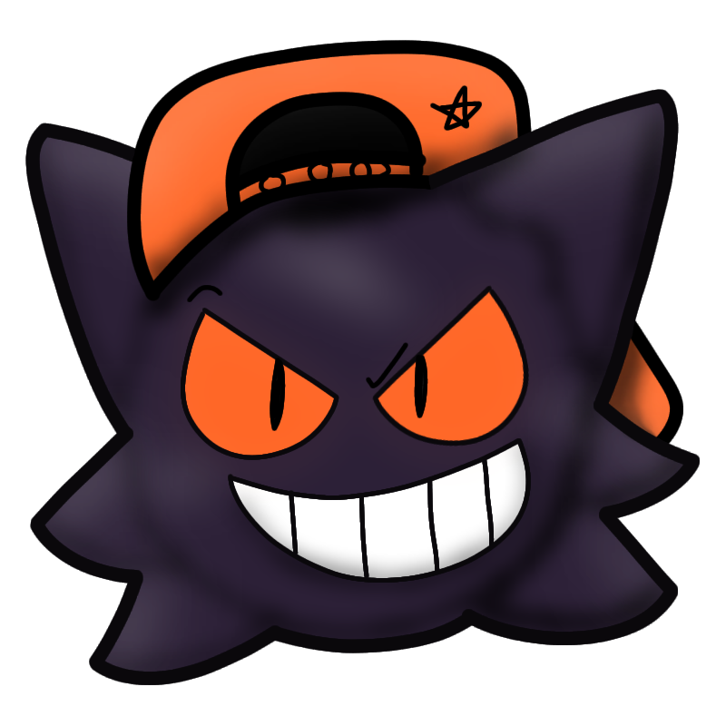 Andrew the Gengar's head.